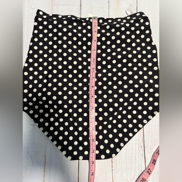 Turquoise Bikini Top and Polka Dot High-Waisted Bottoms - Picture 5 of 6